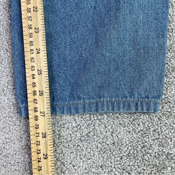 St. John Sport Jeans Women's 4 Blue Straight High Rise Medium Wash Denim - Picture 10 of 12